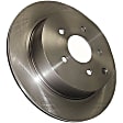 SET-CE121-62009-2 Front Brake Disc, Natural Finish, Plain Surface, Vented, 5 Lugs, 246.89 mm, C-Tek Series