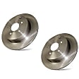 SET-CE121-62136-2 Front Brake Disc, Plain Surface, 5 Lugs,, C-Tek Series