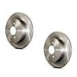 SET-CE12135149-2 Rear Brake Disc, Plain Surface, 5 Lugs, C-Tek Series