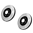SET-CE125-33098-2 Front Brake Disc, Plain Surface, Solid, Premium High Carbon Series