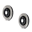 SET-CE12662162-2 Front Brake Disc, Slotted, RWD, SportStop Series
