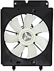 2005 Honda CR-V LX - Radiator and A/C Condenser Fan Driver and Passenger Side, 4 Cyl 2.4L, Single fan