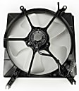 OE Replacement Radiator and A/C Condenser Fan, 2.2L, 4Cyl, Single fan