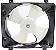 2000 Honda Civic - Radiator and A/C Condenser Fan Driver and Passenger Side, 4 Cyl 1.6L, Single fan
