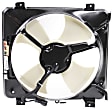 2000 Honda Civic - Radiator and A/C Condenser Fan Driver and Passenger Side, 4 Cyl 1.6L, Single fan