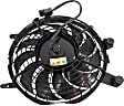 OE Replacement Radiator and A/C Condenser Fan, Single fan