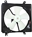 OE Replacement Radiator and A/C Condenser Fan, 1.8L, 4Cyl, Single fan