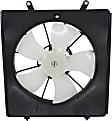 OE Replacement Radiator and A/C Condenser Fan, 3.5L, 6Cyl, Single fan