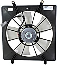 OE Replacement Radiator and A/C Condenser Fan, 3.5L, 6Cyl, Single fan
