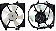OE Replacement Radiator and A/C Condenser Fan, Single fan