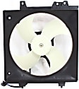 OE Replacement Radiator and A/C Condenser Fan, 2.5L, 4Cyl, Single fan