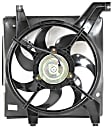 OE Replacement Radiator and A/C Condenser Fan, 2.0L, 4Cyl, Single fan