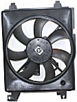 OE Replacement Radiator and A/C Condenser Fan, 2.0L, 4Cyl, Single fan