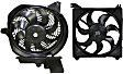 OE Replacement Radiator and A/C Condenser Fan, Single fan