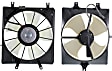 2006 Acura TL - Radiator and A/C Condenser Fan Driver and Passenger Side, 6 Cyl 3.2L, Single fan
