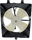 2006 Acura TL - Radiator and A/C Condenser Fan Driver and Passenger Side, 6 Cyl 3.2L, Single fan