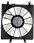 2006 Acura TL - Radiator and A/C Condenser Fan Driver and Passenger Side, 6 Cyl 3.2L, Single fan