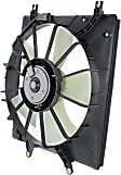 2006 Acura TL - Radiator and A/C Condenser Fan Driver and Passenger Side, 6 Cyl 3.2L, Single fan