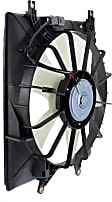 2006 Acura TL - Radiator and A/C Condenser Fan Driver and Passenger Side, 6 Cyl 3.2L, Single fan