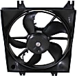 2002 Hyundai Accent - Radiator and A/C Condenser Fan 4 Cyl 1.6L, Single fan