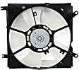 OE Replacement Radiator and A/C Condenser Fan Driver and Passenger Side, Single fan