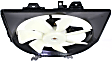 2009 Honda Odyssey - Radiator and A/C Condenser Fan Driver and Passenger Side, 6 Cyl 3.5L, Single fan
