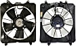 2007 Honda CR-V - Radiator and A/C Condenser Fan 4 Cyl 2.4L, Single fan