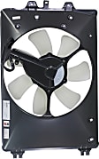 OE Replacement Radiator and A/C Condenser Fan Driver and Passenger Side, 3.5L, 6Cyl, Single fan