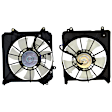 OE Replacement Radiator and A/C Condenser Fan, Single fan