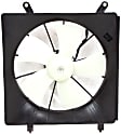 2011 Honda Element - Radiator and A/C Condenser Fan Driver and Passenger Side, 4 Cyl 2.4L, Single fan