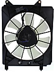 2011 Honda Element - Radiator and A/C Condenser Fan Driver and Passenger Side, 4 Cyl 2.4L, Single fan