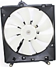 Radiator and A/C Condenser Fan - Driver and Passenger Side, For Models With Radiator Marked 0A18