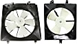 OE Replacement Radiator and A/C Condenser Fan, Single fan