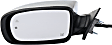 Driver and Passenger Side Mirrors, Power, Manual Folding, Heated, Chrome, In-housing Signal Light, With memory, With Puddle Light, No Auto-Dimming, With Blind Spot Detection in Glass