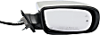 Driver and Passenger Side Mirrors, Power, Manual Folding, Heated, Chrome, In-housing Signal Light, With memory, With Puddle Light, No Auto-Dimming, With Blind Spot Detection in Glass
