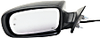 Driver and Passenger Side Mirrors, Power Adjust, Manual Folding, Heated, Paintable, In-housing Signal Light, With memory, With Puddle Light, No Auto-Dimming, With Blind Spot Detection in Glass