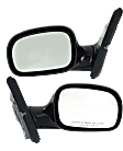 Driver and Passenger Side Mirrors, Manual Adjust, Manual Folding, Non-Heated, Paintable, No Signal Light, No Memory, No Puddle Light, No Auto-Dimming, No Blind Spot Feature