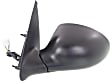 Driver and Passenger Side Mirrors, Power, Manual Folding, Heated, Textured Black, No Signal Light, No Memory, No Puddle Light, No Auto-Dimming, No Blind Spot Feature