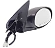 Driver and Passenger Side Mirrors, Power, Manual Folding, Heated, Textured Black, No Signal Light, No Memory, No Puddle Light, No Auto-Dimming, No Blind Spot Feature