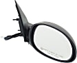 Driver and Passenger Side Mirrors, Power, Manual Folding, Heated, Textured Black, No Signal Light, No Memory, No Puddle Light, No Auto-Dimming, No Blind Spot Feature