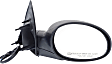 Driver and Passenger Side Mirrors, Power, Manual Folding, Heated, Textured Black, No Signal Light, No Memory, No Puddle Light, No Auto-Dimming, No Blind Spot Feature