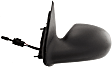 Driver and Passenger Side Mirror, Manual Adjust, Non-Heated, Non-Folding, Textured Black, No Signal Light, No Memory, No Puddle Light, No Auto-Dimming, No Blind Spot Feature