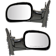 Driver and Passenger Side Mirrors, Manual Adjust, Manual Folding, Non-Heated, Paintable, No Signal Light, No Memory, No Puddle Light, No Auto-Dimming, No Blind Spot Feature