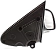 Driver and Passenger Side Mirrors, Manual Adjust, Manual Folding, Non-Heated, Paintable, No Signal Light, No Memory, No Puddle Light, No Auto-Dimming, No Blind Spot Feature