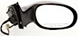 Driver and Passenger Side Mirrors, Power, Non-Folding, Non-Heated, Textured Black, No Signal Light, No Memory, No Puddle Light, No Auto-Dimming, No Blind Spot Feature