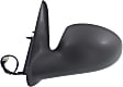 Driver and Passenger Side Mirrors, Power, Non-Folding, Non-Heated, Textured Black, No Signal Light, No Memory, No Puddle Light, No Auto-Dimming, No Blind Spot Feature