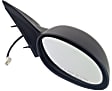 Driver and Passenger Side Mirrors, Power, Non-Folding, Non-Heated, Textured Black, No Signal Light, No Memory, No Puddle Light, No Auto-Dimming, No Blind Spot Feature