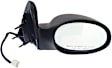 Driver and Passenger Side Mirrors, Power, Non-Folding, Non-Heated, Textured Black, No Signal Light, No Memory, No Puddle Light, No Auto-Dimming, No Blind Spot Feature