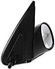 Driver and Passenger Side Mirror, Manual Adjust, Non-Heated, Non-Folding, Textured Black, No Signal Light, No Memory, No Puddle Light, No Auto-Dimming, No Blind Spot Feature