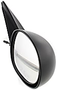 Driver and Passenger Side Mirror, Manual Adjust, Non-Heated, Non-Folding, Textured Black, No Signal Light, No Memory, No Puddle Light, No Auto-Dimming, No Blind Spot Feature
